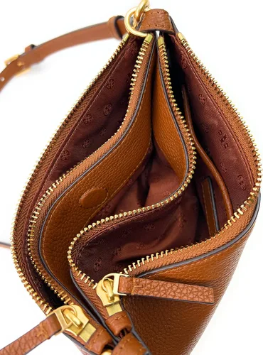 Vista 6 de Tory Burch Bandolera delgada con doble cremallera (Cortado), Cortado