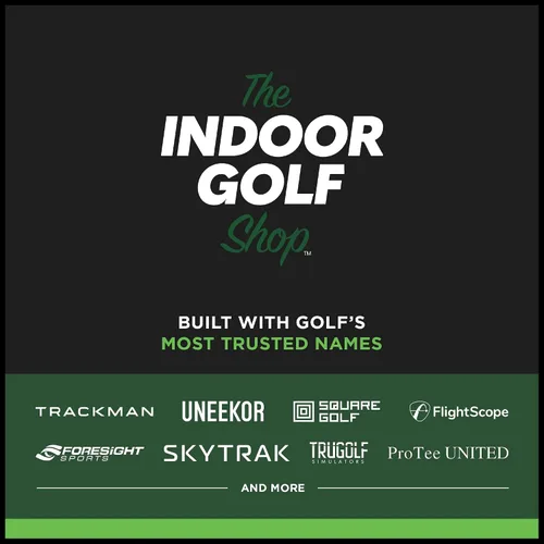 Vista 9 de The Indoor Golf Shop DIY Golf Simulator Enclosure - Easy-Setup Golf Simulators for Home - Includes SIGPRO Premium Impact Golf Screen, Enclosure
