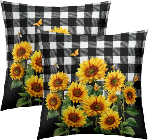 Vista 27 de Fundas de almohada marrón leopardo - 2 piezas Funda de almohada de guepardo 18x18 pulgadas Fundas de almohada de algodón con estampado de animales