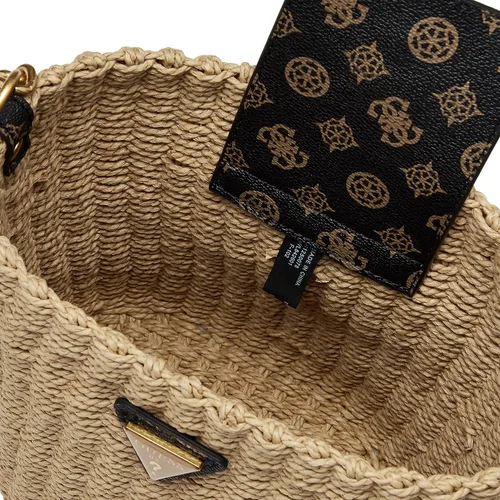 Vista 4 de GUESS Bolsa de cubo Lilica, marrón (Brown Logo)