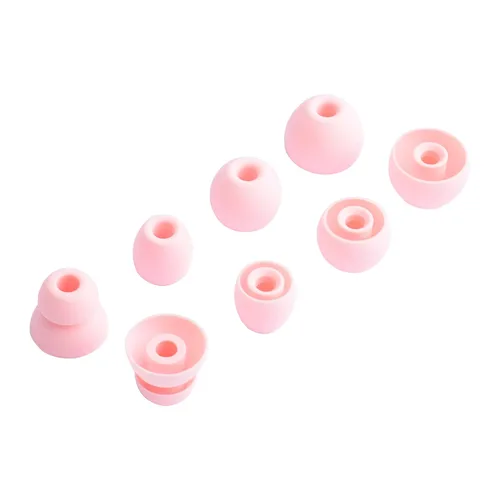 Vista 7 de 8 piezas de auriculares de repuesto para Beats Powerbeats Pro, BeatsX, Urbeats, Flex inalámbricos (rosa)