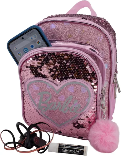Vista 4 de Innovaciones de Accesorios IA 9” Mini Mochila de Micro Bolso, Barbie