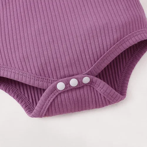 Vista 8 de Mioglrie Conjunto de ropa de bebé recién nacido, conjunto de pantalones, conjunto floral de algodón, ropa de bebé para niñas