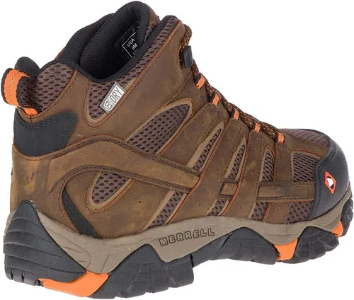 Vista 9 de Merrell Hombre, Moab Vertex Mid Waterproof SR - Ancho ancho