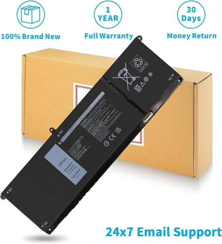 Vista 6 de Batería V6W33 de 54 Wh para Dell Inspiron 3510 3511 3515 3525 3530 3535 5310 5410 5415 5418 5420 5425 7415 7430 5510 5515 5518 5625 5630 5635