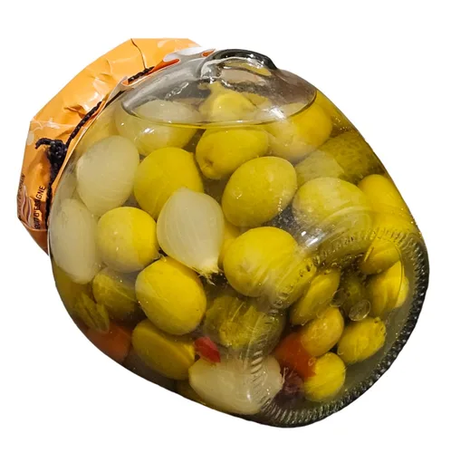 Vista 6 de Torremar Aceitunas Picantes Mezcla de Encurtidos y Aceituna 20oz/580grs Paquete de 1