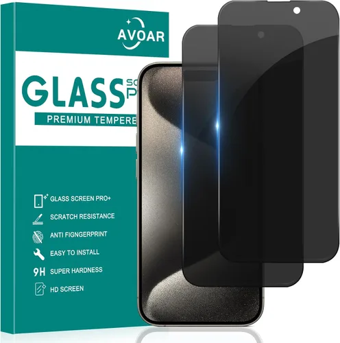 Vista 9 de Paquete de 2 protectores de pantalla de privacidad para iPhone 11/iPhone XR, pantalla de privacidad iPhone 11 de 6.1 pulgadas, película de vidrio