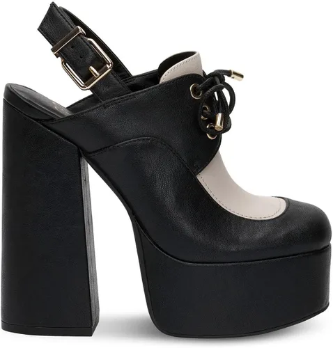 Vista 2 de Jessica Simpson Sondos Sandalias de plataforma Diva Mocasín Slingback Block Tacones
