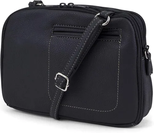Vista 4 de MultiSac Zippy - Bolso bandolera con triple compartimento