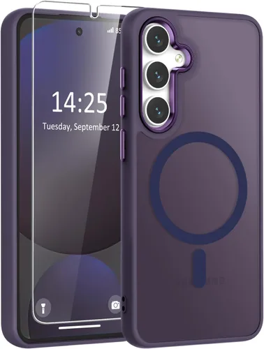 Vista 30 de WRJ Funda magnética para Samsung Galaxy Z Fold 7, [protector de pantalla integrado] [compatible con Magsafe], protección de bisagra de cuerpo
