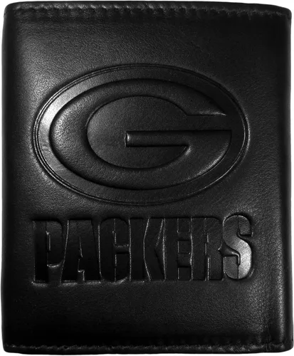 Vista 6 de Siskiyou Sports NFL unisex Embossed Leather Tri-fold Wallet