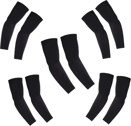 Vista 14 de KUHNMARVIN 2 Pares de Mangas de Brazo de Compresión con Protección UV Refrescantes Mangas de Sol Cobertura de Tatuajes Mangas de Brazo