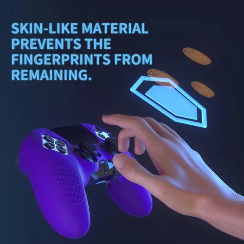 Vista 83 de PlayVital 3D Studded Edition Anti-Slip Silicone Cover Case for ps5 Edge Controller, Soft Rubber Protector Skin for ps5 Edge Wireless Controller with