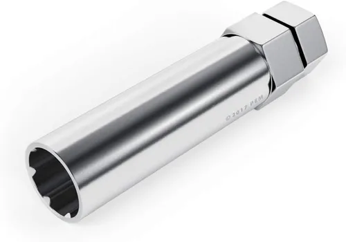 Vista 11 de StanceMagic - Llave de tuerca de 6 ranuras, diámetro interior de 0.693 in, diámetro exterior de 0.807 in, plata, 1 unidad Thin Wall Tuner Key