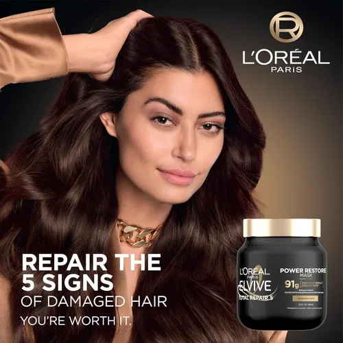 Vista 3 de L'Oreal Paris Elvive TR5 Power Restore Tratamiento multiusos (el embalaje puede variar)