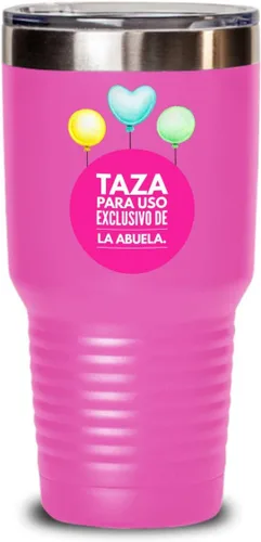 Vista 8 de Regalo para abuela Taza de Cafe para abuelita Perfecto regalo para tu nana, abuela y madrinas Vaso con afirmaciones positivas, personalizadas