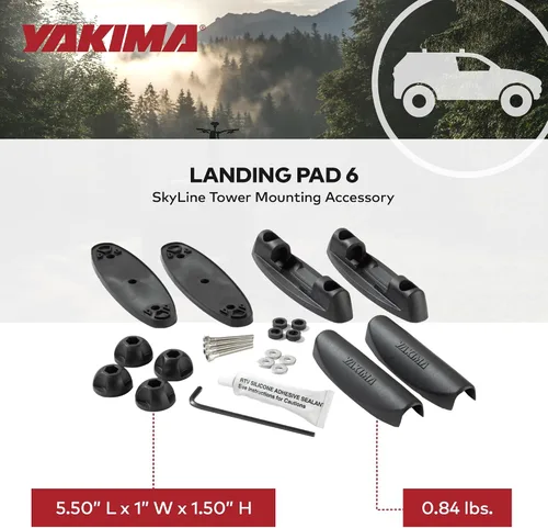 Vista 5 de Yakima Landing Pad Fixed Point Tower Installation Mounts
