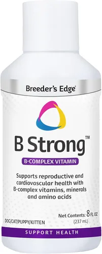 Vista 11 de Breeder's Edge B Polvo fuerte, suplemento vitamínico de complejo B para perros y gatos, apoya la salud reproductiva, promueve los ciclos de calor