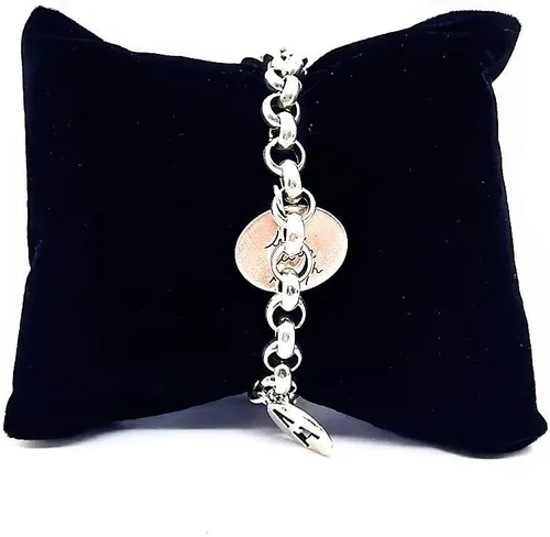 Vista 3 de 10 piezas de terciopelo pequeño pulserareloj almohada joyería exhibiciones (negro)