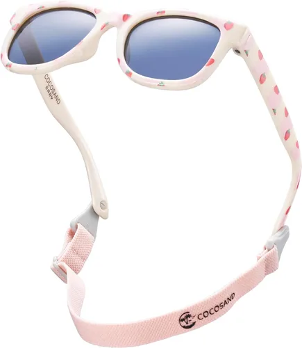 Vista 35 de COCOSAND Flexible Polarized Baby Sunglasses with Strap Beige
