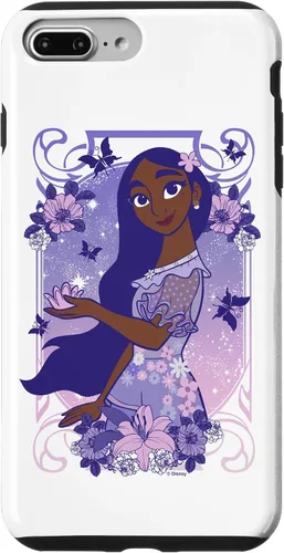 Vista 12 de Funda para iPhone 16 Disney Encanto Isabella Dreamy Floral Retrato