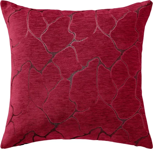 Vista 7 de Violet Linen Milano Arts - Almohadas decorativas con diseño artístico, 18 x 18 pulgadas, color plateado Plata