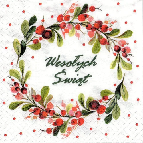 Vista 2 de AM Décor - 20 servilletas perfumadas de papel de almuerzo de 3 capas para cena de Navidad, decoración de decoupage - 13 x 13 pulgadas (desplegado)