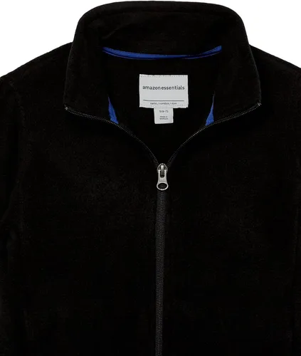 Vista 4 de Tienda Essentials Boys and Toddlers' Polar Fleece Full-Zip Mock Jacket