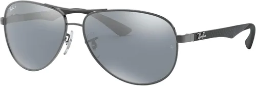 Vista 9 de Ray-Ban Gafas de sol aviador de fibra de carbono Rb8313 para hombre