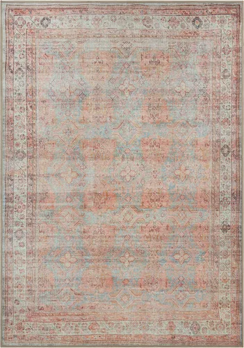 Vista 292 de GLN Rugs Traditional Collection - Alfombra de felpilla lavable a máquina, tradicional lavable, antideslizante, alfombra de felpilla de pelo corto