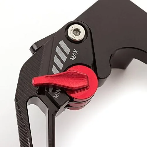 Vista 4 de Palancas de embrague de freno ajustables de motocicleta CNC para ZX636R ZX6RR ZX6RR 2000-2004, ZX10R 2004-2005, VERSYS 1000 2012-2014, ZX9R 00-03