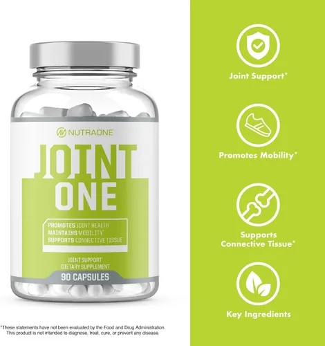 Vista 4 de NutraOne JointOne - Suplemento articular para mujeres y hombres para ayudar a mantener la salud de las articulaciones con colágeno, glucosamina