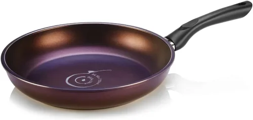Vista 11 de TECHEF - Colección Art Pan, Olla de sopa con tapa de cristal, fabricada en Corea (2 cuartos de galón) Morado