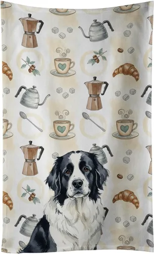 Vista 284 de Caroline's Treasures Afghan Hound - Toalla de cocina para barra de café, terciopelo frontal y lazo de algodón, lavable a máquina Sabueso afgano