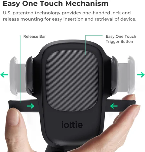 Vista 6 de Kenu Airframe Pro - Soporte universal para teléfono para automóvil + iOttie Easy One Touch 5 CD Ranura para teléfono