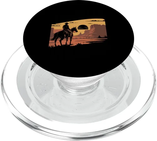 Vista 7 de Amarillo by Mornin Folk Style Western Country Music PopSockets Adhesive PopGrip
