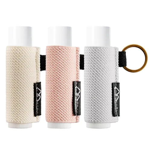 Vista 16 de WK IEASON - Llavero con Soporte para Bálsamo Labial, Clip para Funda de Lápiz Labial, Funda para Chapstick, Llavero, 3 piezas Negro, Mediana