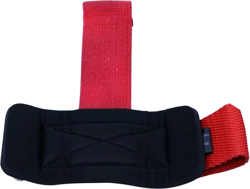 Vista 5 de Correas acolchadas de neopreno para levantamiento de gimnasia, muñequeras para entrenamiento con pesas, culturismo y fitness, soporte de muñeca