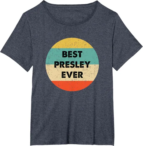 Vista 80 de Camiseta Presley Name, Negro, S