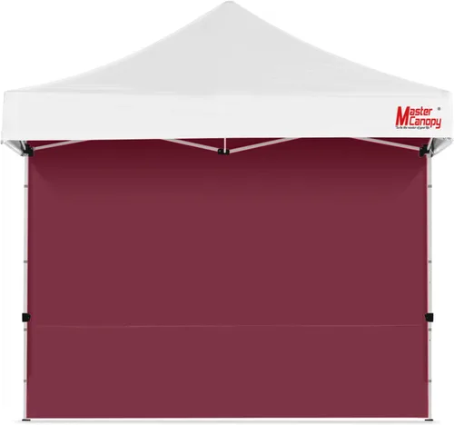 Vista 11 de MASTERCANOPY Toldo de 8x8 pies SunWall Toldo Instantáneo Pared Lateral para Toldos Emergentes Tiendas Gazebos, Protección UV Solo Pared Lateral Azul