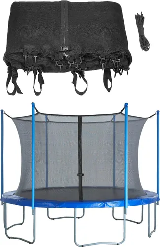 Vista 10 de Upper Bounce Machrus - Red de repuesto para cama elástica de 7.5FT 8FT 9FT 10FT 12FT 13FT 14FT 15FT 16FT - Red de seguridad para postes rectos/arcos