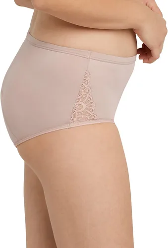 Vista 2 de Maidenform Ropa interior hipster para mujer, absorción moderada, paquete de 3