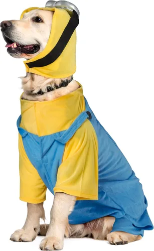 Vista 7 de Disfraz de minion de Mi villano favorito 2 para mascota, 2x, Azul