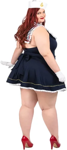 Vista 3 de California Costumes, disfraz de muñeca náutica, para mujer