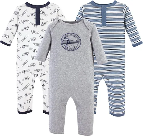 Vista 76 de Hudson Baby - Overol unisex de algodón para bebé Manzana