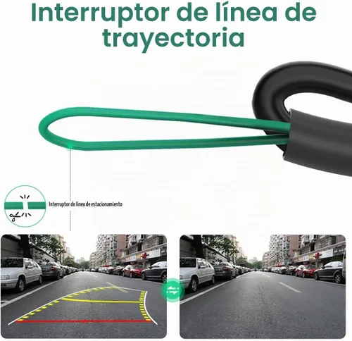 Vista 7 de Cámara de respaldo de vehículo con trayectoria inteligente dinámica línea guía móvil para BMW E82 E88 E84 E90 E91 E92 E93 E70 E60 E61 E39 3 5 X5 X6