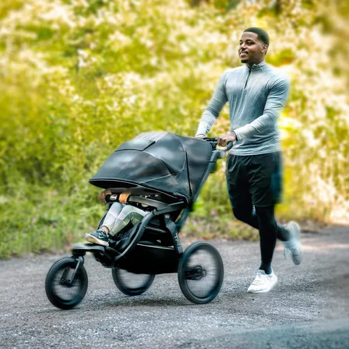 Vista 2 de Chicco TRE - Cochecito para correr, cochecito de bebé y asiento de automóvil, todo terreno
