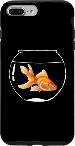 Vista 12 de iPhone 16 Goldfish Bowl Fish Fantail Goldfish Estuche para acuario de agua dulce