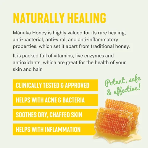 Vista 3 de One Tree Hill Manuka Body Wash Mezcla de miel de manuka y aceites esenciales 9 onzas líquidas