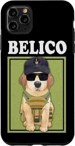Vista 13 de Funda para iPhone 16 Perrito Belico Funny Mexican Corridos Belicos